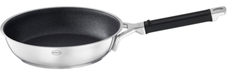 Rösle 'Silence Pro' Bratpfanne antihaftend, Edelstahl silber, Ø 20 cm