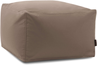 Sitzsack ‘Softbox‘, Bezugstoff - Colorin, 100% Olefin, Taupe, 40x70x70 cm.