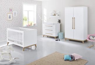 Pinolino 'Riva' 3-tlg. Babyzimmer-Set weiß