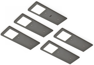 AstraLED SE Set-5 Unterbodenleuchten schwarz matt 3900 K neutralweiß / Nischenleuchten / Lumica