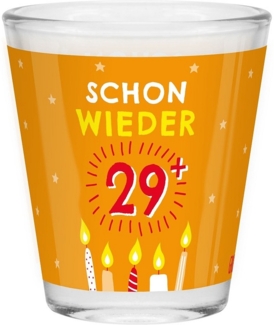 Schnapsglas Shot Stamper Lustiges Motiv Geschenk Sheepworld 29+ Geburtstag 74535