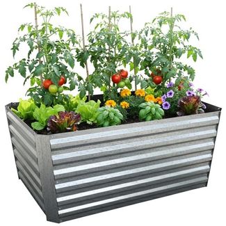 Hochbeet Metall eckig 10051802_55