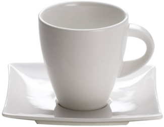Teetasse mit Untertasse 170 ml / Maxwell & Williams / White Basics / EAST MEETS WEST / Tasse / Kaffeetasse
