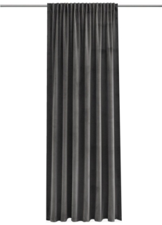 HOME WOHNIDEEN Vorhang Thermoschal Samt TAREK, 245x135 cm, Multifunktionsband, einfarbig, (1 St), Polyester