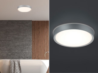 Trio LED Deckenleuchte RL175, Deckenlampe Badleuchte IP44, inkl. Leuchtmittel