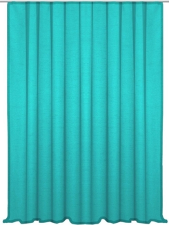 Haus und Deko Gardine Vorhang Kräuselband 300x245 cm Seidenglanz halbtransparent Gardine, Kräuselband (1 St), halbtransparent, Polyester