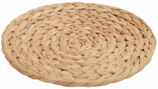 vidaXL Runde gewebte Tischsets 10 pcs Natur Ø 30 cm Wasserhyazinthe 42020148