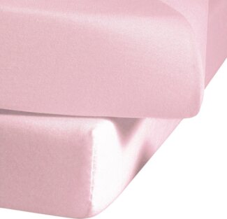 fleuresse Spannbettlaken Ines hochwertiger Jersey aus reiner Baumwolle, Jersey, Gummizug: rundum, (1 Stück), aus Baumwolle, für Matratzen bis 23 cm Höhe, Bettlaken, Spannbetttuch