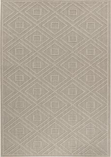 Outdoor Teppich Piero rechteckig - 240x340 cm - Beige