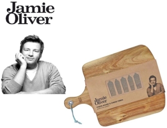 Jamie Oliver Käsebrett mit Käsegabeln (6-teilig) 44x39cm 555121