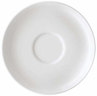 Arzberg Form 1382 Untertasse für Kaffeetasse 210 ml, Unterteller, Unter Teller, White, Porzellan, 14 cm, 41382-800001-14741