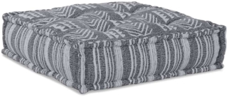 vidaXL Modulares Sofa Grau Druck 70 x 70 x 36 cm Stoff 4019051