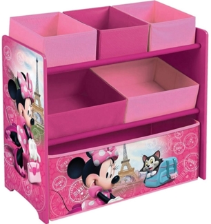 Fun House 'Minnie Mouse' Kinderregal Spielzeugregal Spielzeugbox Disney