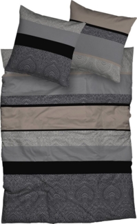 CASATEX Bettwäsche Dami, Satin, 2 teilig, moderne, elegante Bettwäsche
