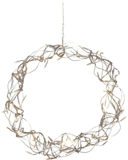 Eglo LED-RING 80 Ø300 (CURLY SILBER)