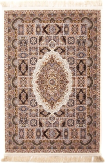 Morgenland Orientteppich - Jahanee - rechteckig - 150x100 - Beige