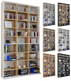 VCM Standregal Megosa 912423 Sonoma-Eiche (Sägerau) H. 181 x B. 102 x T. 23 cm