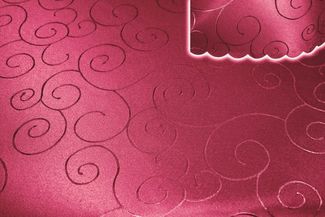 Haus und Deko Tischdecke Tischdecke 135x180 cm oval Struktur damast circle bügelfrei fleckenabw (1-tlg)