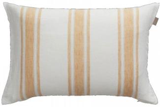 Gant Home Kissenhülle Linen Stripe Cushion Warm Yellow (40x60 cm) 853099701-716