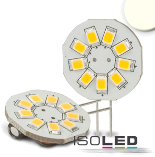 ISOLED G4 LED 9SMD, 1,5W, neutralweiß, Pin seitlich