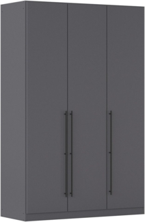 rauch Kleiderschrank Drehtürenschrank Schrank Garderobe Wäscheschrank Schlafzimmer AVOLA (in 3 verschiedenen Ausstattungen BASIC/CLASSIC/PREMIUM) mit hochwertigen Stangengriffen in Schwarz aus Metall MADE IN GERMANY