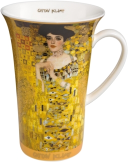 Goebel - Adele Tasse - Henkelbecher- Kaffeebecher - Gustav Klimt- Bone China Höhe 15 cm 0,5 l