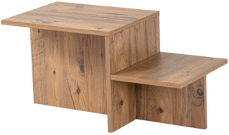 Skye Decor Couchtisch 100% MELAMINE COATED PARTICLE BOARD, 40 x 40 x 80 cm D1225