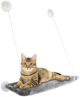 Flamingo Katzen-Hängematte Fensterhängematte Chill grau