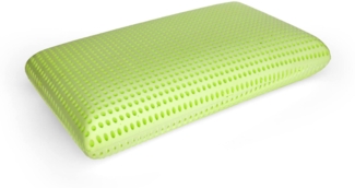 Dmora Kopfkissen Rosmarino, Bettkissen, Ergonomisches Produkt, Schlafzimmerkissen, Made in Italy, 70x40 h16 cm, Weiß
