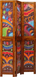 vidaXL Raumteiler Braun 105 x 180 cm Akazie Massivholz 4016530