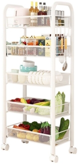 GarveeMore Standregal 1 Metall Küche Rack Haushalt Bodenstehende Multi-Layer