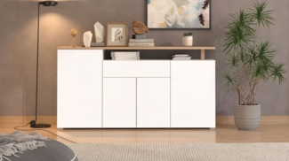 INOSIGN Sideboard Aterno Kommode, Anrichte, Breite 179,5 cm, mit Push-to-Open Funktion