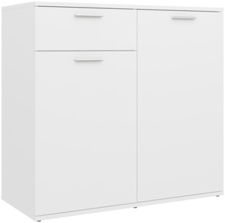 vidaXL Sideboard Weiß 80 x 36 x 75 cm Spanplatte [805770]