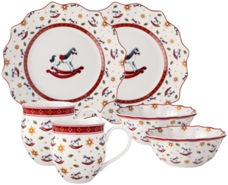 Villeroy & Boch Toy's Delight Frühstücks-Set 6-teilig Schaukelpferd - DS