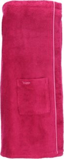 Vossen Kilt Livina, ideal für Sauna & Spa, Midilänge, Wirkfrottier, Klettverschluss