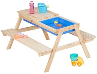 Kindersitzgruppe Holz mit Matschtisch 10050942