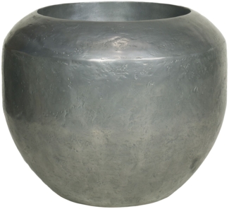 Loft Bodengefäß für hochgewachsene Pflanzen Ø 68 cm, Höhe 55 cm aluminium