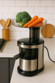 Aufsatz Schale Trichter Einfülltablett f. Entsafter Küchenmaschinen Einfüllstutzen