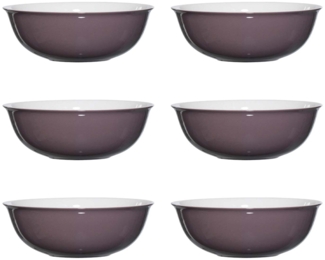 Ritzenhoff & Breker DOPPIO Bowlschale 18,5 cm toffee 6er Set - A
