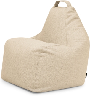 Sitzsack ‘Play‘, Bezugstoff - Dunes, 100% Olefin, Sand, 85x80x80 cm.