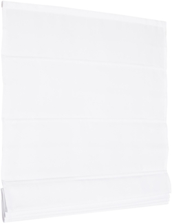 Basic Raffrollo Faltrollo 160x240 cm Weiss Raffgardine