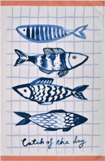 Ulster Weavers Geschirrtuch Catch of the Day, (1-tlg, 1-teilig), 100% Baumwolle 48x74cm Küchentuch