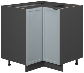 Vicco Küchenschränke Hellblau-grau 80.5 cm ohne Arbeitsplatte, Fame-Line