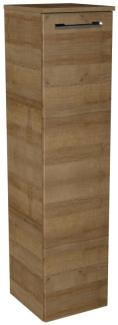 Lanzet Midischrank 30 cm, links, Hellbraun