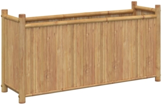 vidaXL Pflanzkübel 100x30x50 cm Bambus 366463