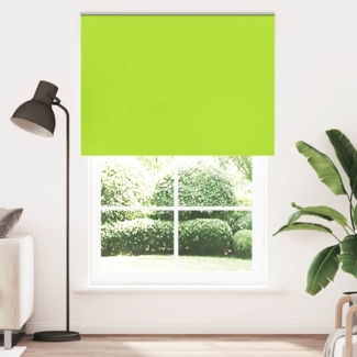 vidaXL Verdunkelungsrollo Grün 155x230cm Stoffbreite 151,6cm Polyester 4011347