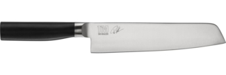 Kai Tim Mälzer Kamagata Hybridkochmesser, Küchenmesser, Messer, Edelstahl, Kunststoff, Schwarz, 20 cm,TMK-0770