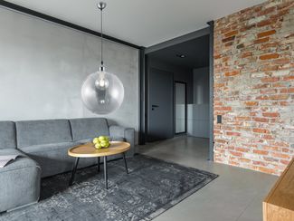 Pendelleuchte DINO 1-flammig mit Glaskugel Lampenschirm Transparent, Ø 30cm