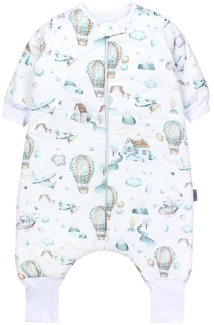 TupTam Babyschlafsack mit Armen und Beinen Winterschlafsack OEKO-TEX zertifiziert, Unisex