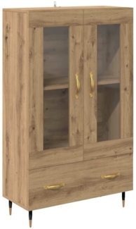 vidaXL Highboard Artisan-Eiche 69,5 x 31 x 115 cm Holzwerkstoff 882551